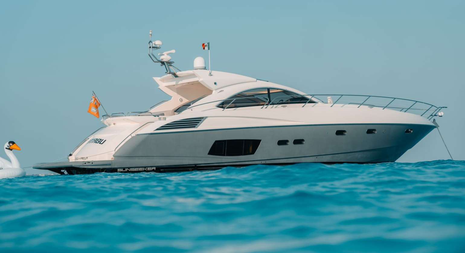 Sunseeker 64 FT Luxury Yacht Charter in Cancun