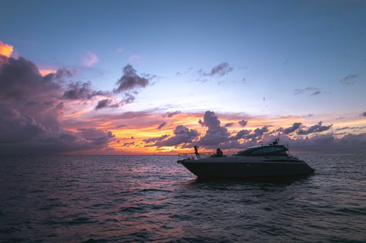 50 Ft Cranchi Mediterranee Yacht Charter Riviera Maya and Isla Mujeres