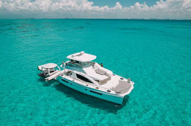 51 FT Leopard Catamaran Charter in Riviera Maya Luxury Private Boat Experience