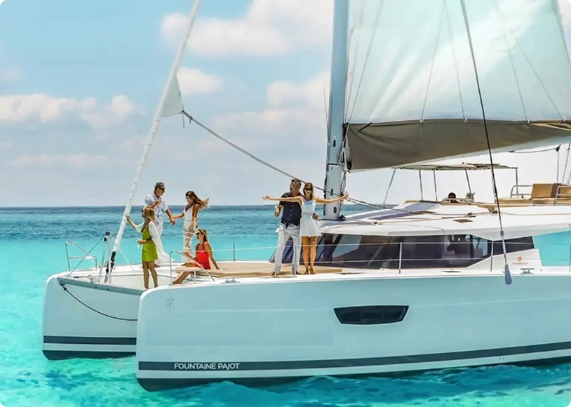 Catamaran Tours Isla Mujeres Party Family